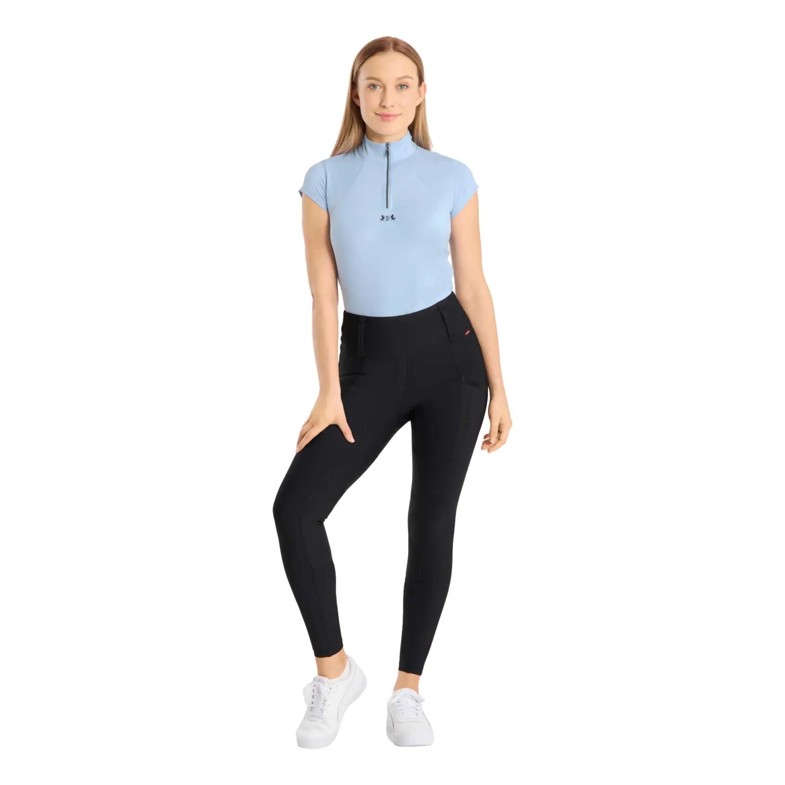 B Vertigo Diana Women's Compression Fullgrip Riding Tights